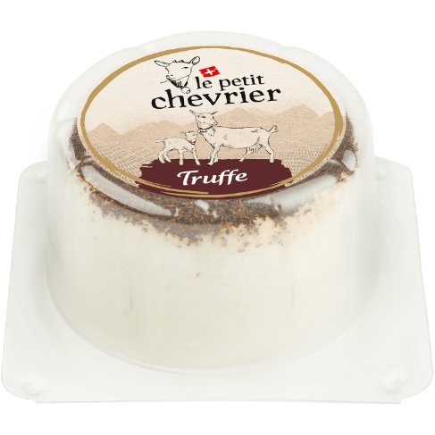 Le petit Chevrier Frischkaese Truffe 80g Portion